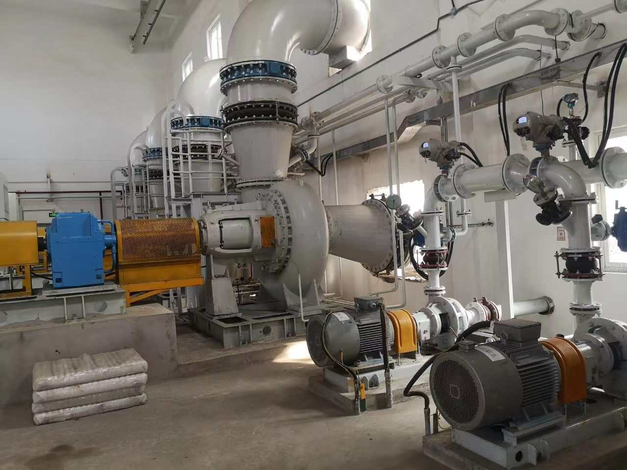 濟(ji)甯華源電熱廠(chǎng)安裝脫硫泵